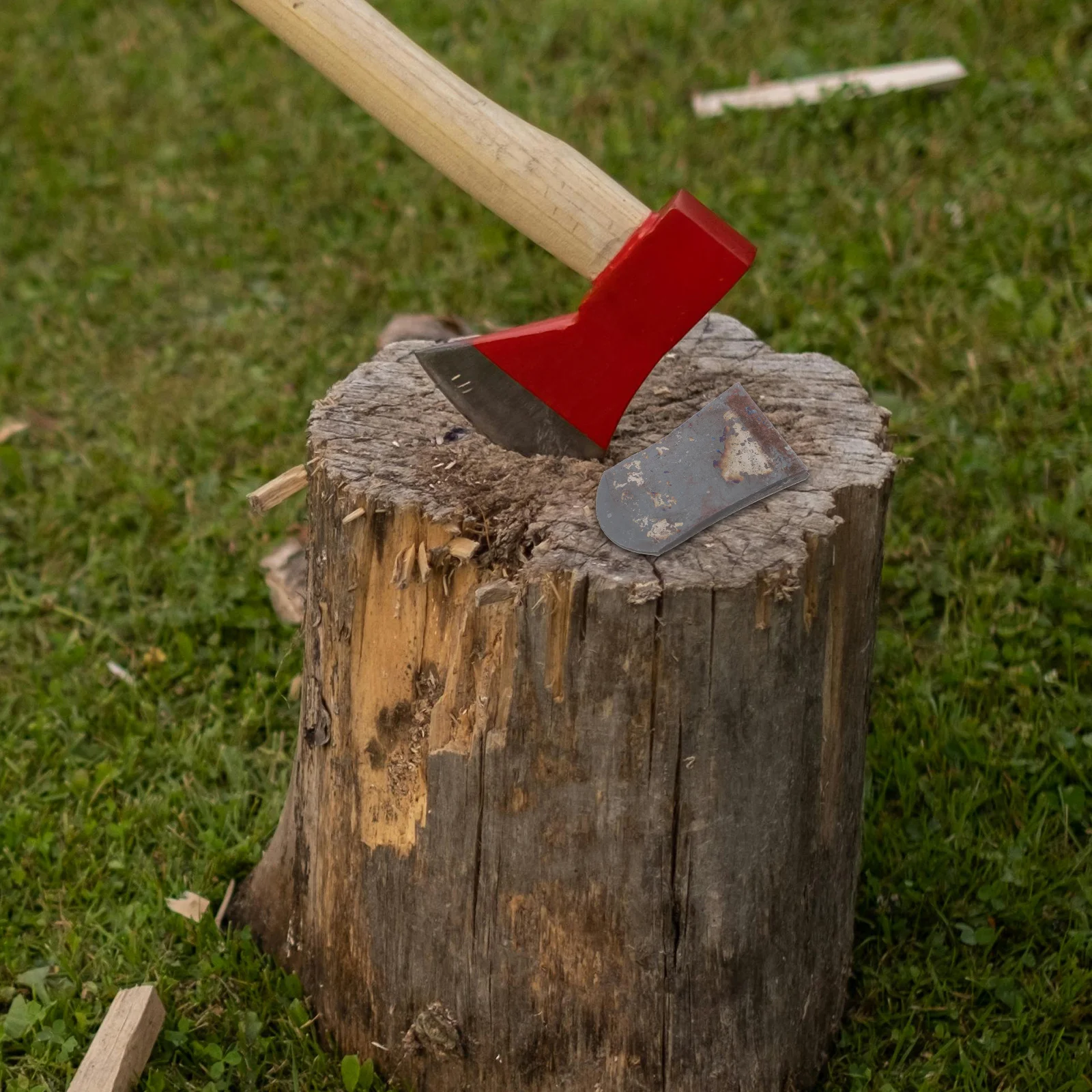 

6pcs 7.3Mm Thick Hoe Head Replacement Wedge For Axe Hoe Handle Repair Durable Iron Farming Tool Garden Equipment Soil