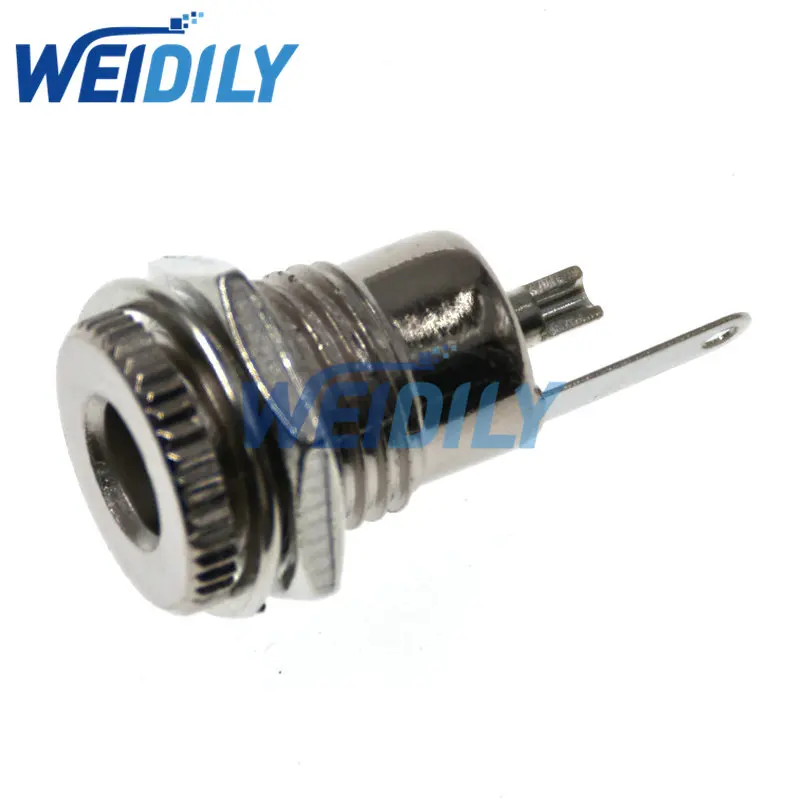 5PCS DC099 5.5*2.1mm 5.5*2.5mm DC Power Jack Socket Female Panel Mount Connector DC-099 5.5x2.1mm 5.5x2.5mm