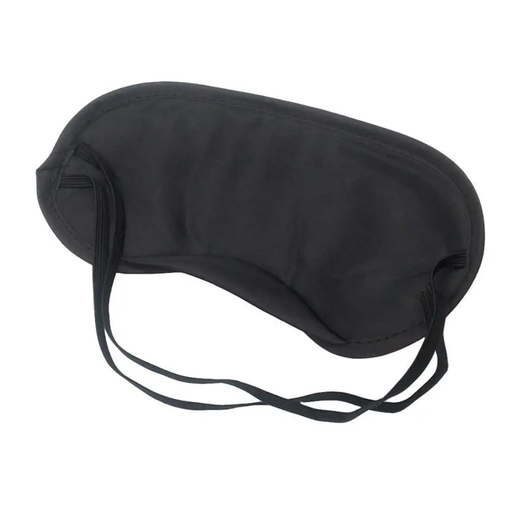 Eye Mask Shade Soft Sleeping Blindfold Night Rest Cover Elastic Strap Sleep Helper for Travel Naps