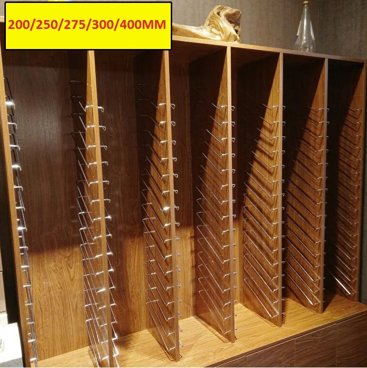 Armário de Cozinha para Porta do Armário Amostras por Lote Stock Display Rack Suporte de Medição Cromo 10 Pares por Lote