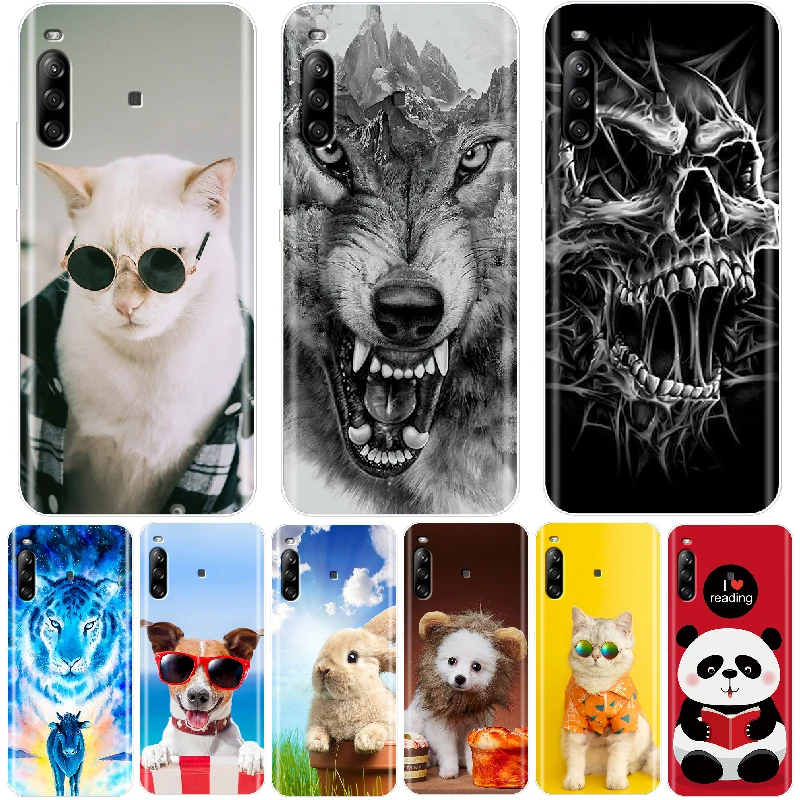 Silicone Case For Sony Xperia L4 Case Shockproof Protet Soft Tpu Back Cover For Sony Xperia L4 XQ-AD52 XQ-AD51 Phone Case Bumper