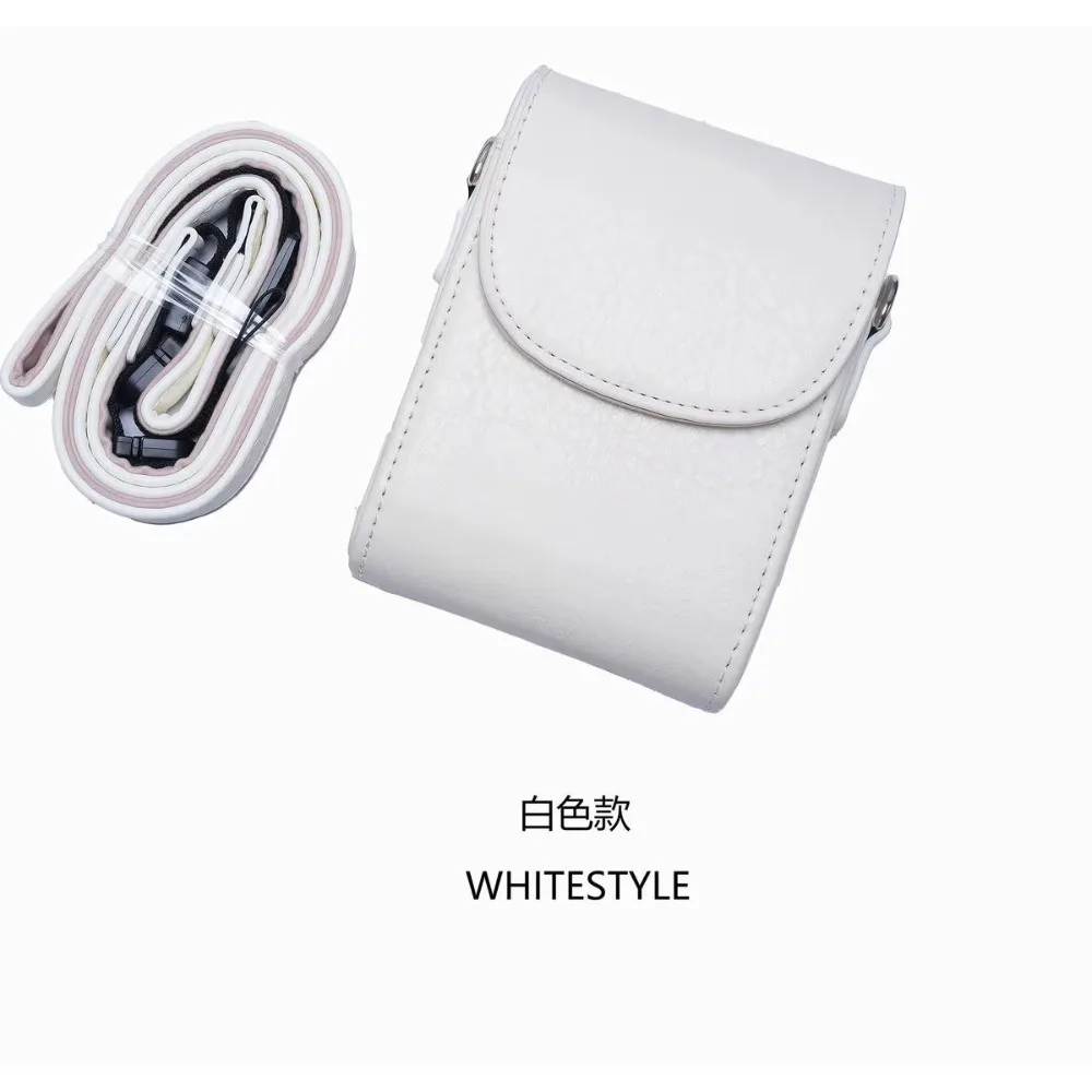 For Sony RX100M7M5 /ZV1 Camera Travel Single Shoulder Bag Storage bag CCD Camera Case Retro PU Leather case cross body base