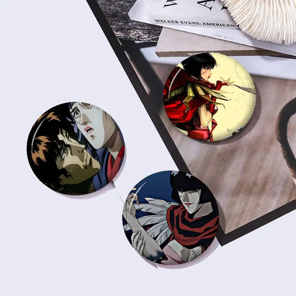Anime Ninja Scroll Anime Kreative Weiche Anstecknadeln aus Weißblech mit Tiermotiven, Broschen, Reversnadeln, Rucksackabzeichen, Accessoires, Anstecker