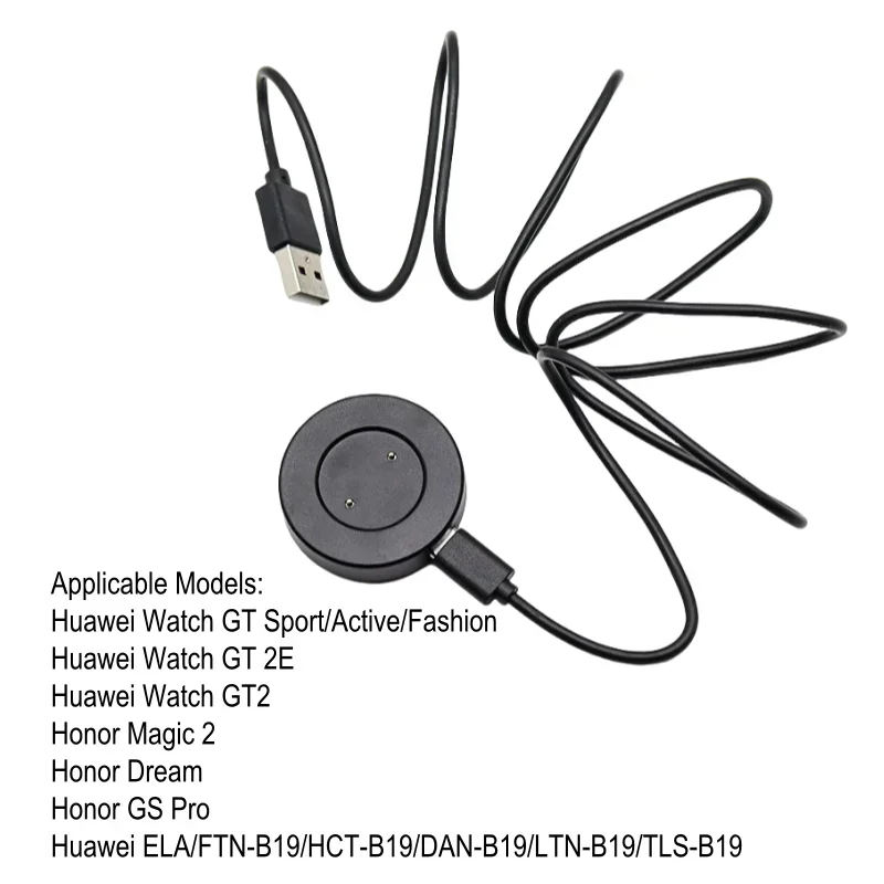 Magnetic Charger Type-C to USB Charging for Huawei Watch GT1, GT 2e, GT2, Honor Watch Magic 2, Dream, GS Pro Smart Charging Base view 5