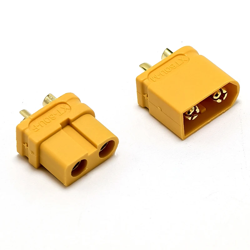 1/5/10PCS XT60U-M/FB Connector 3.5mm Gold Plated Banana Plug XT60 Upgrade Plug for RC Aircraft Car Boat Accessories