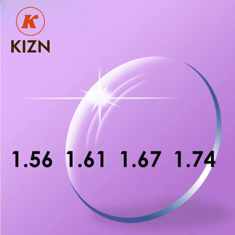 

KIZN Sports Prescription Series 1.56 1.61 1.67 1.74 CR-39 Resin Aspheric Glasses Lenses Myopia Hyperopia Presbyopia Optical