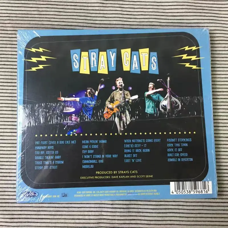 Stray Cats – Rocked This Town:From LA To London(2020)|Rockabilly/Rock Live Album Car Soundtracks Box 23-Track Collection