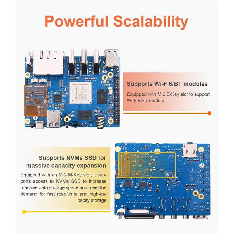 Hot sale For Orange Pi 5 Plus 8GB RAM Single Board - view 3