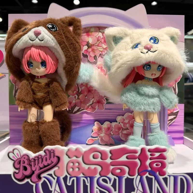 

Cat Island Wonderland BJD Series Blind Box Cute Anime Doll Mystery Box Ornament Movable Model Action Figure Trendy Gift for Girl
