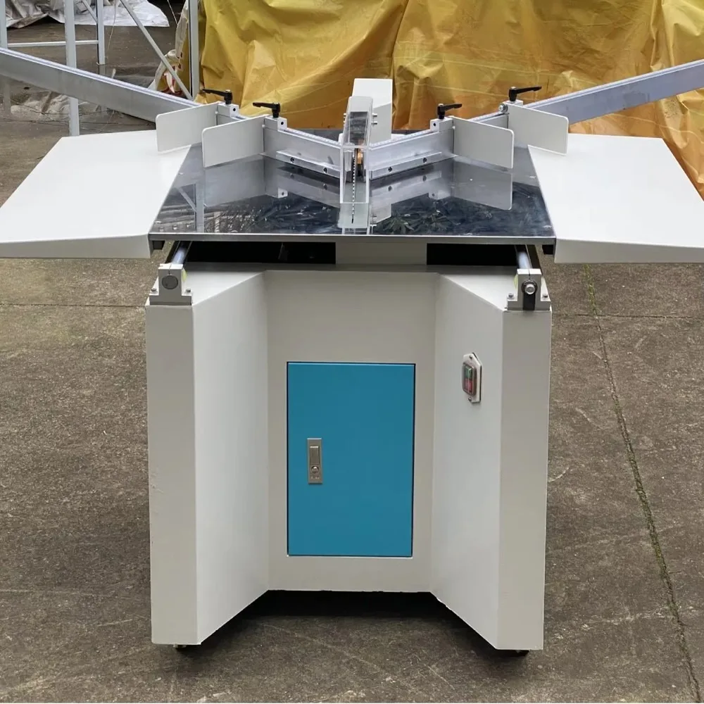 Horizontal Woodworking Machine 45 Degree Bevel Precision Cutting 3.5 in Capacity PS Wood Picture Frame Moulding Machine