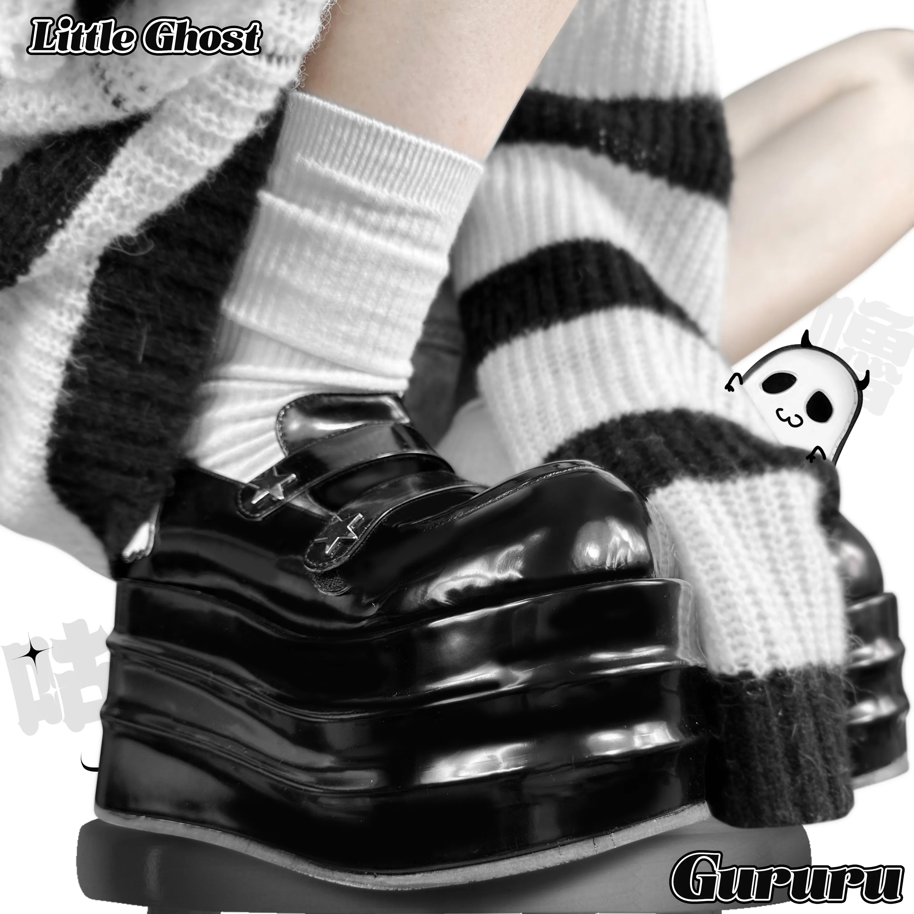 Niche Designer Punk Style Women's Shoes Avant-Garde Y2K Asian Culture Hot Girl Punk Platform Shoes