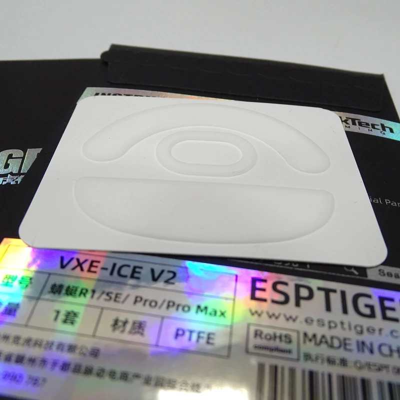 Esportstiger Mouse Skates Mouse Glides Feet Pad Sticker for VGN VXE Mouse Round Curveds Edges