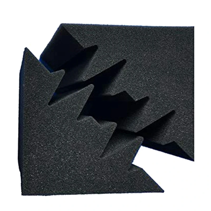 16 Pack Acoustic Panels Soundproofing Foam Acoustic Tiles Studio Foam Sound Wedges 12 X 12 X 24 Cm