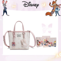 Disney Original Cartoon Zootopia Large Capacity Tote Bag Underarm Shoulder Bag Super Cute Classic Cute Colorway Crossbody Bag