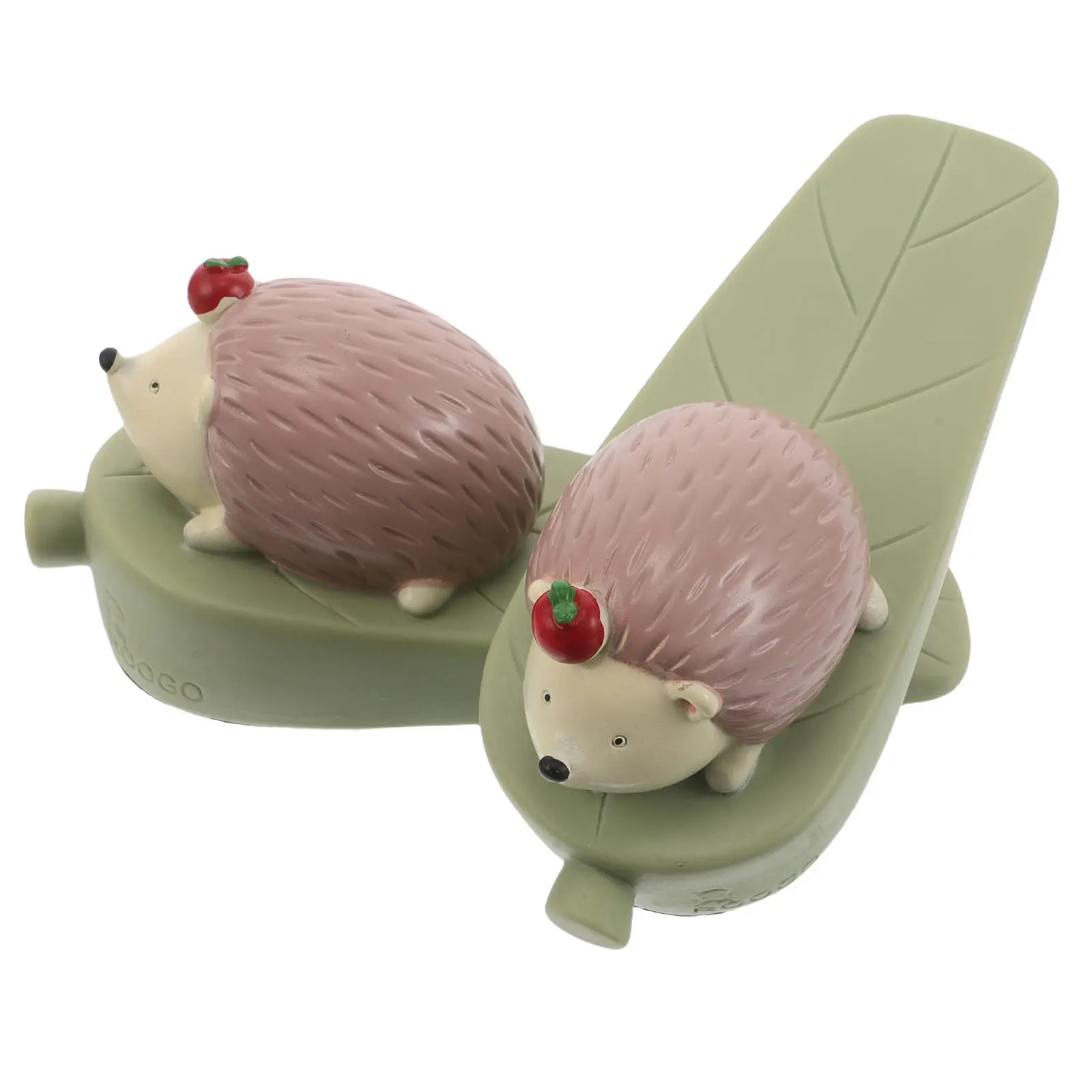 2Pcs Cute Cartoon Animal Door Stoppers PVC Decorative Door Wedges for Bedroom Office Interior Wall Protector Anti-Collision