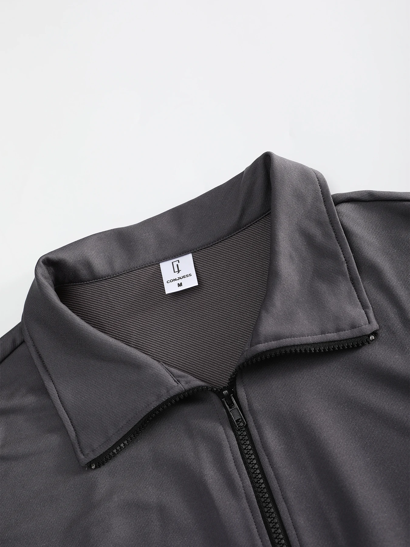 Men's Casual Two-Piece Set Hoodie Jacket with Half Zip Collar And Trousers with Cuffed Ankles Streetwear Comfortable Fashion