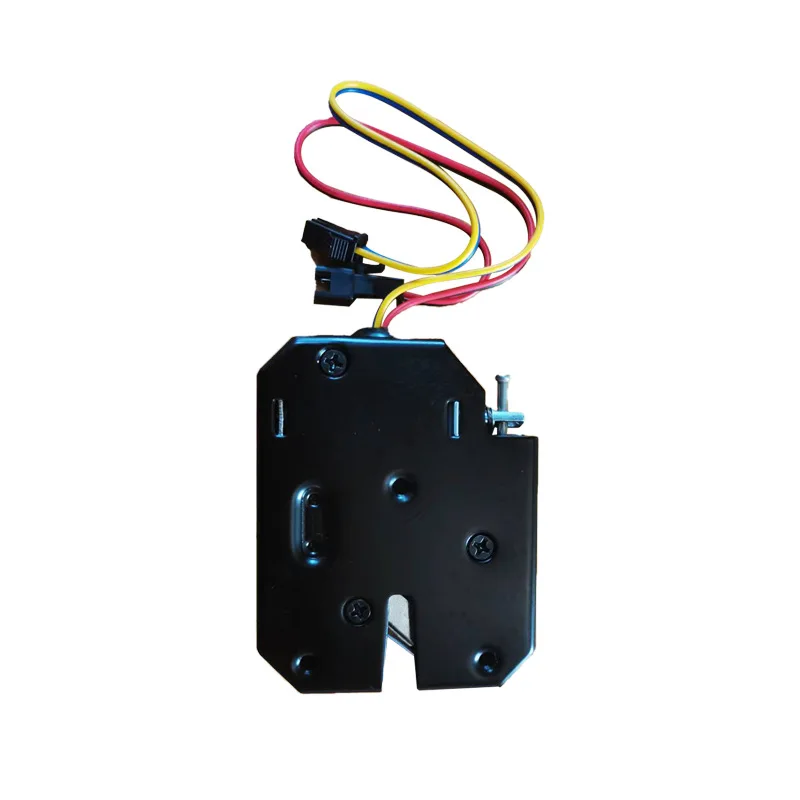 قفل الملف اللولبي الكهربائي غير المرئي لخزانة الطرود آلة بيع الفنادق قفل خزانة كهربائية صغيرة مخفية #5