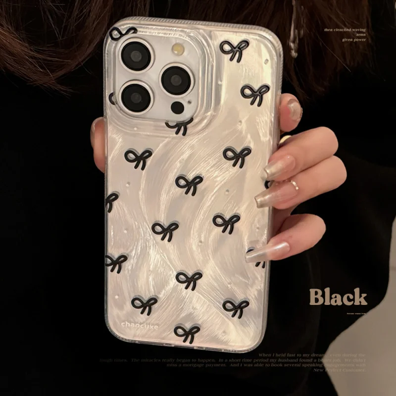 

Japan and South KoreainsFull Screen Bowknot16Apple17pro maxPhone caseiphone15Applicable14Feather Pattern11