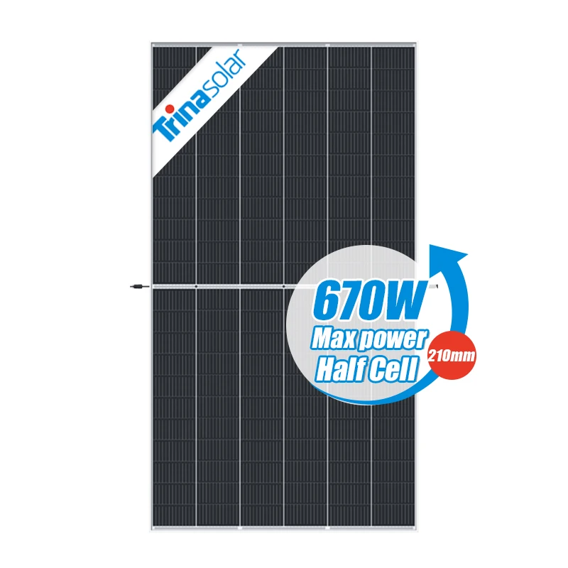 EU Stock High Power Trina Vertex Module 650w 660w 670w 700w Solar Panel with Fast Delivery Time