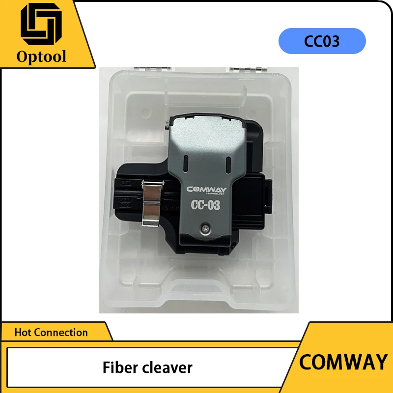 

New FTTH CC-03 One-step cutting tool High Precision Optical Fiber Cleaver Cable Fusion Splice Cutting Knife Cold Splicing