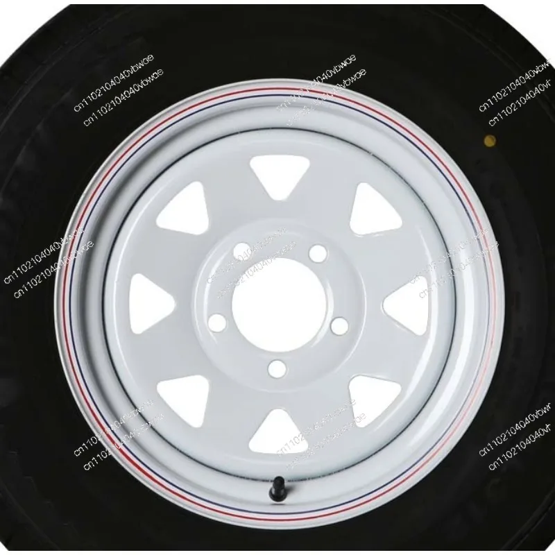 Trailer steel rim tire combination 12 inch 13 inch 14 inch trailer RV wheels