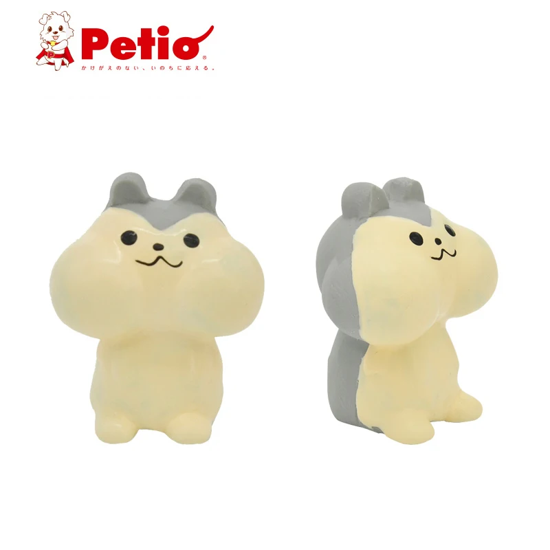 Petio Puppy Cute Toy Pet Toy Anti bite Tooth Grinding Sound Dog Toy Natural Latex Dog Pet Supplies Pet Dog Accessories