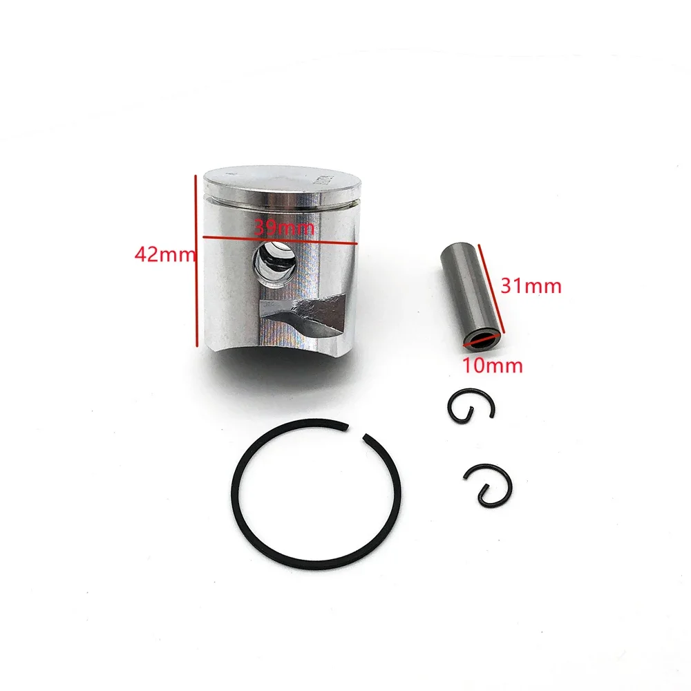 39mm Piston Ring Pin Crank Bearing Oil Seal Kit For Husqvarna 235 236 236E 240 240E Chainsaw Garden Tools Parts 545081894