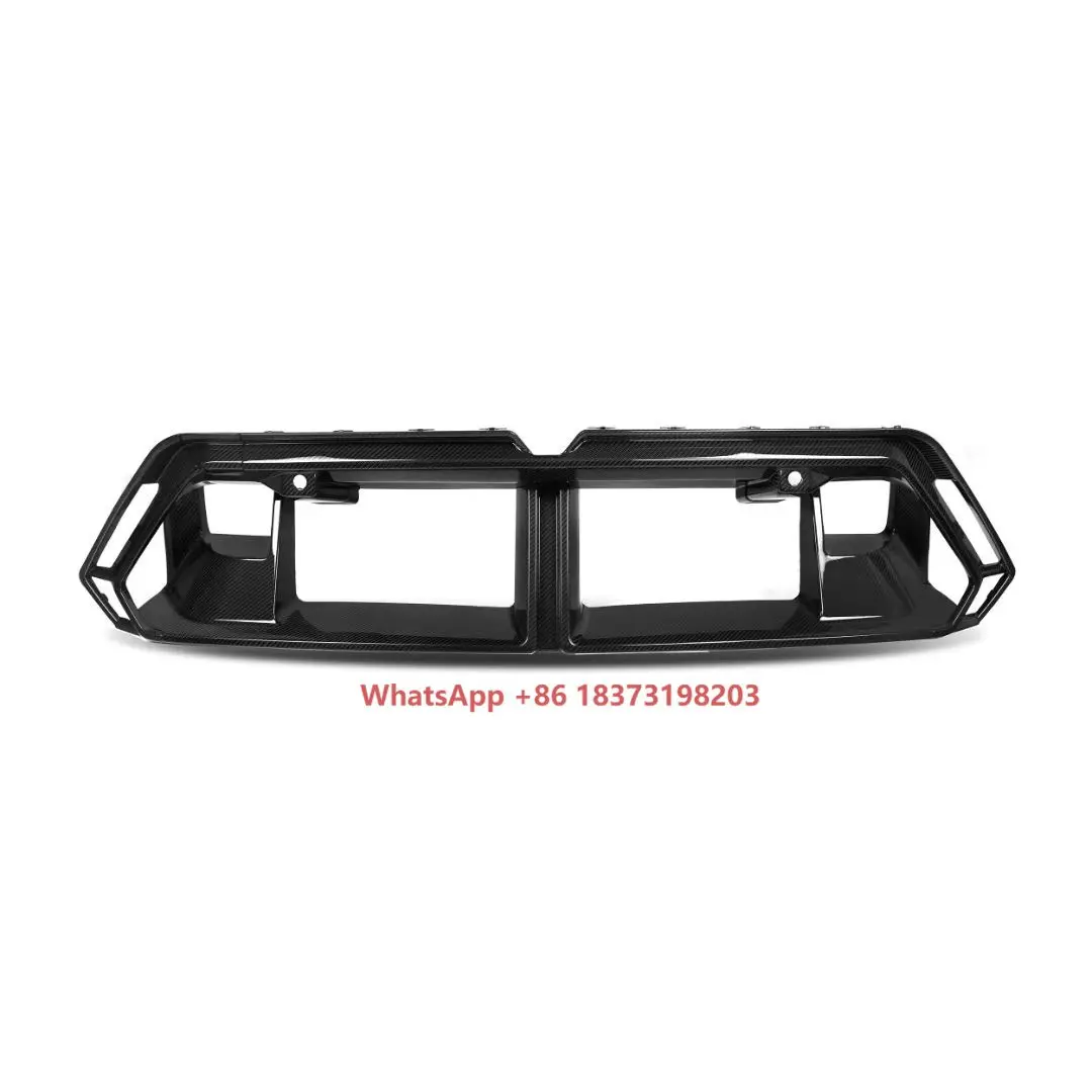 

Carbon Grille Auto Parts Dry Carbon Fiber Front Bumper Grille for G90 M5