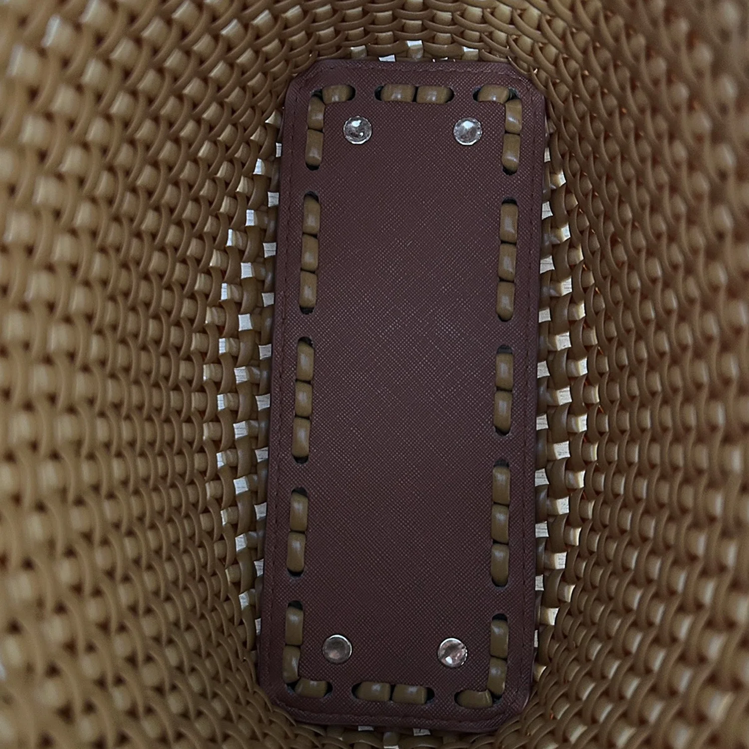20*8CM Oval Bottom for Knitted Bag Leather Bag Accessories Handmade Bottom with Holes DIY Crochet handcraft Bottom PU Bag Base