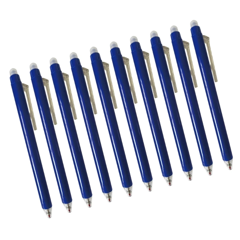 10 szt. Długopis żelowy 0,5 mm Szybkoschnący długopis neutralny Długopis zmazywalny na gorąco