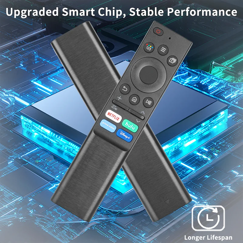 لاستبدال جهاز التحكم عن بعد Samsung مع أزرار NETFLIX PrimeVideo، لجميع تلفزيون Samsung Frame Serif Crystal Solar UHD