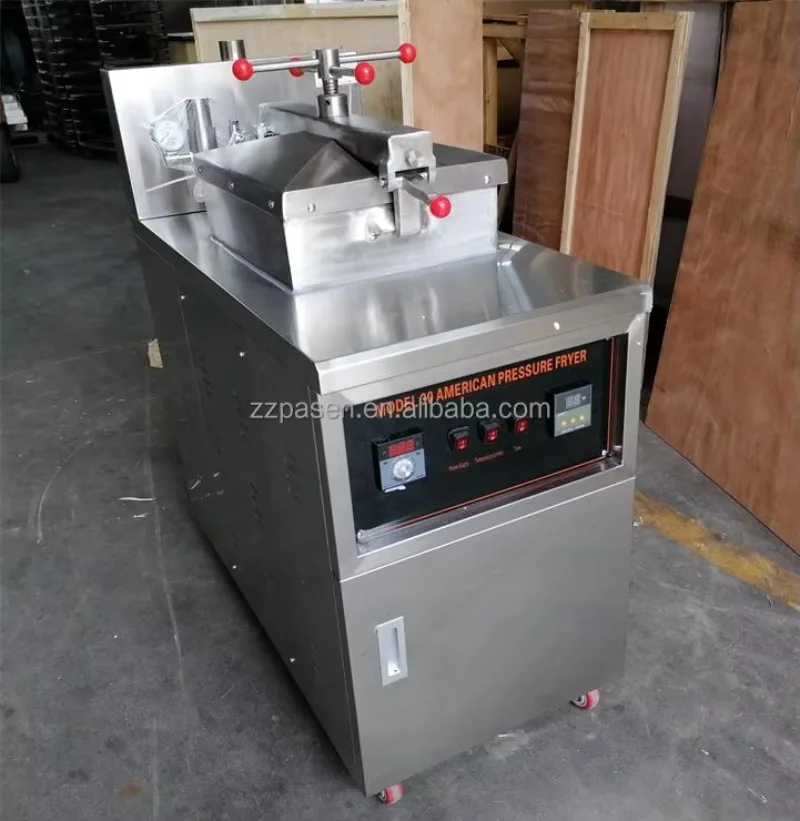 

Stainless Steel Fast Food Restaurant Gas or Electric Heating Pressure Fryer Machine on Sale