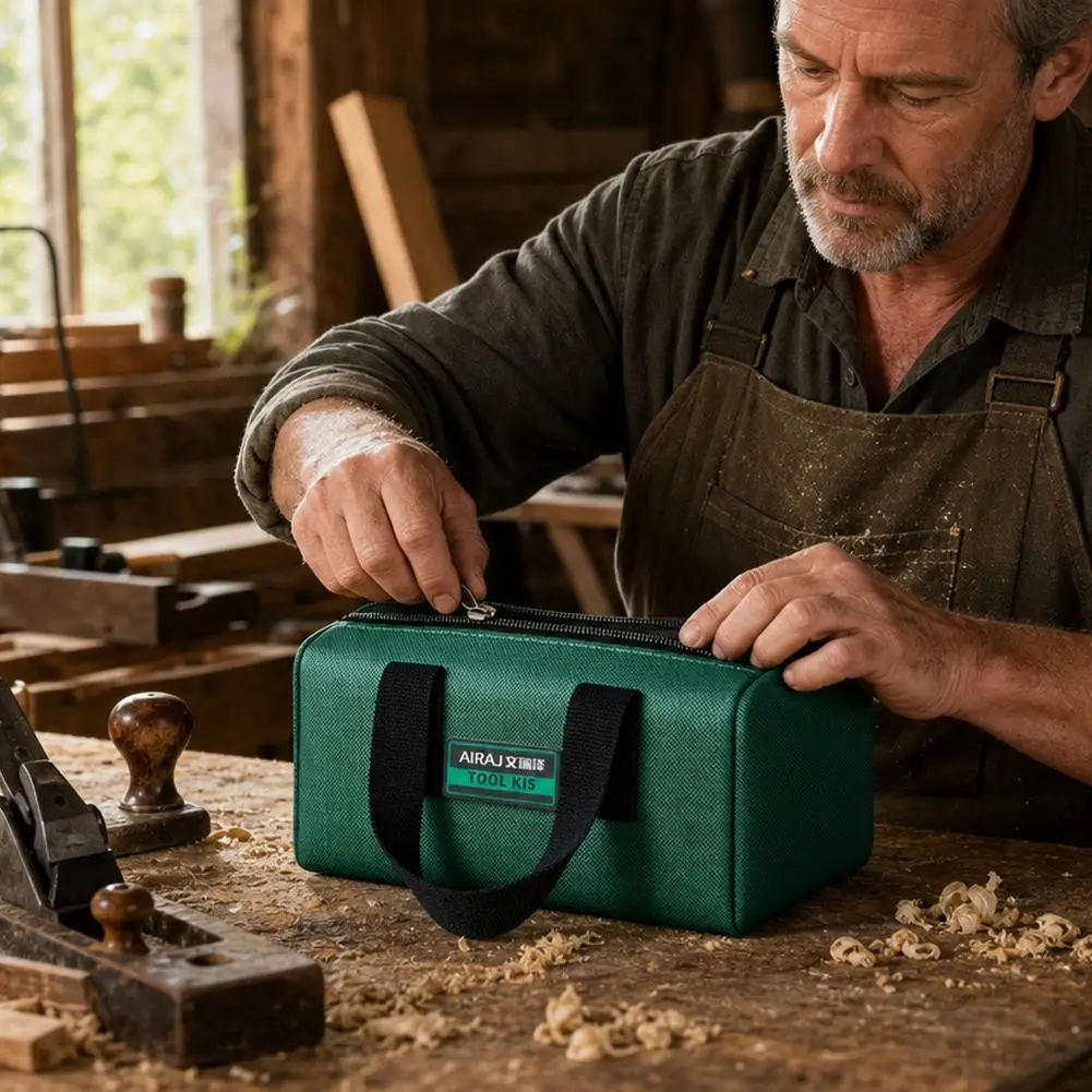 Tool Bag Sturdy Durable Electrician Tool Storage Bag Thickened Large Capacity Handbag Maintenance Storage Bag For Electricians