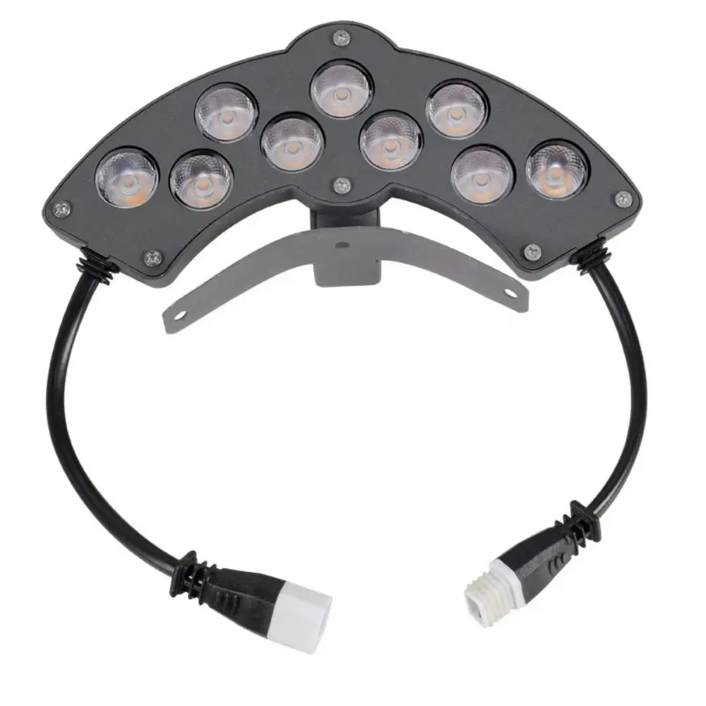 ضوء مموج LED مقاوم للماء، بناء قديم، بلاط عالي السطوع، سقف جناح خفيف متين #2