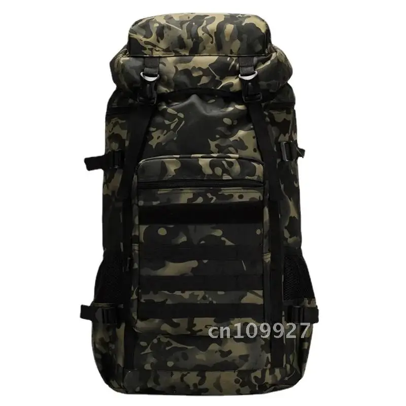 

Backpacks Large Tactical Climb Waterproof Hiking Bags Camping Outdoors Travel 70L