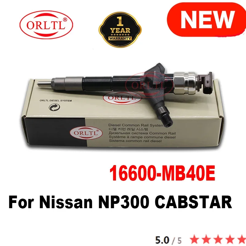 

NEW 16600-MB40E GenuineCommon Rail Fuel Injector 16600MB40E 16600 MB40E 095000-6240 For Nissan NP300 CABSTAR 095000 6240