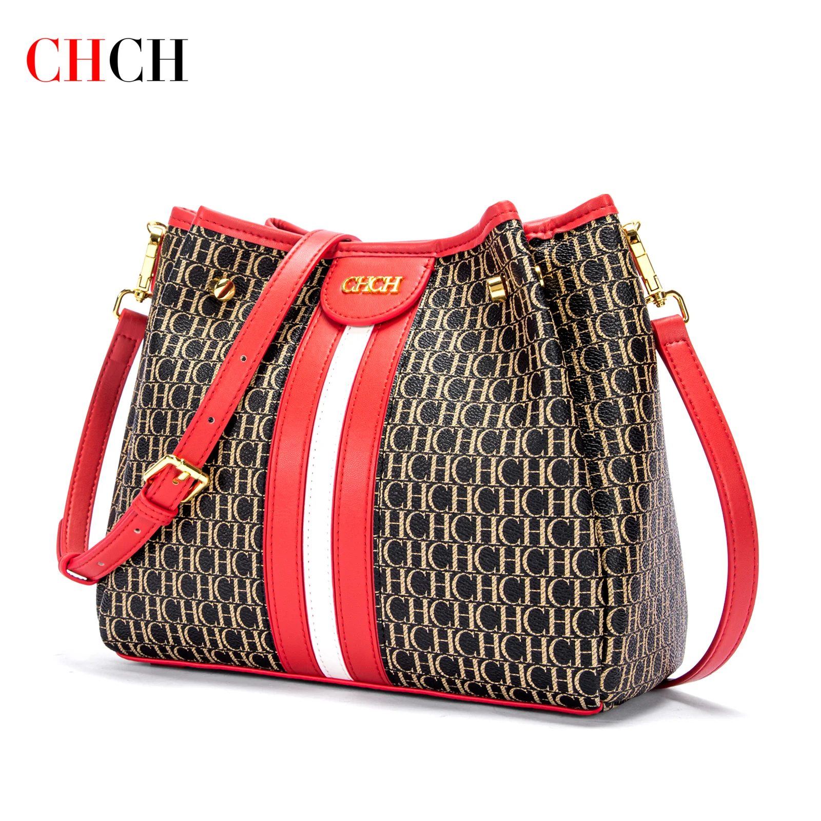 CHCH Women's Shoulder Bag 2025 New Pillow Bag Splicing Design Casual Women's Bag