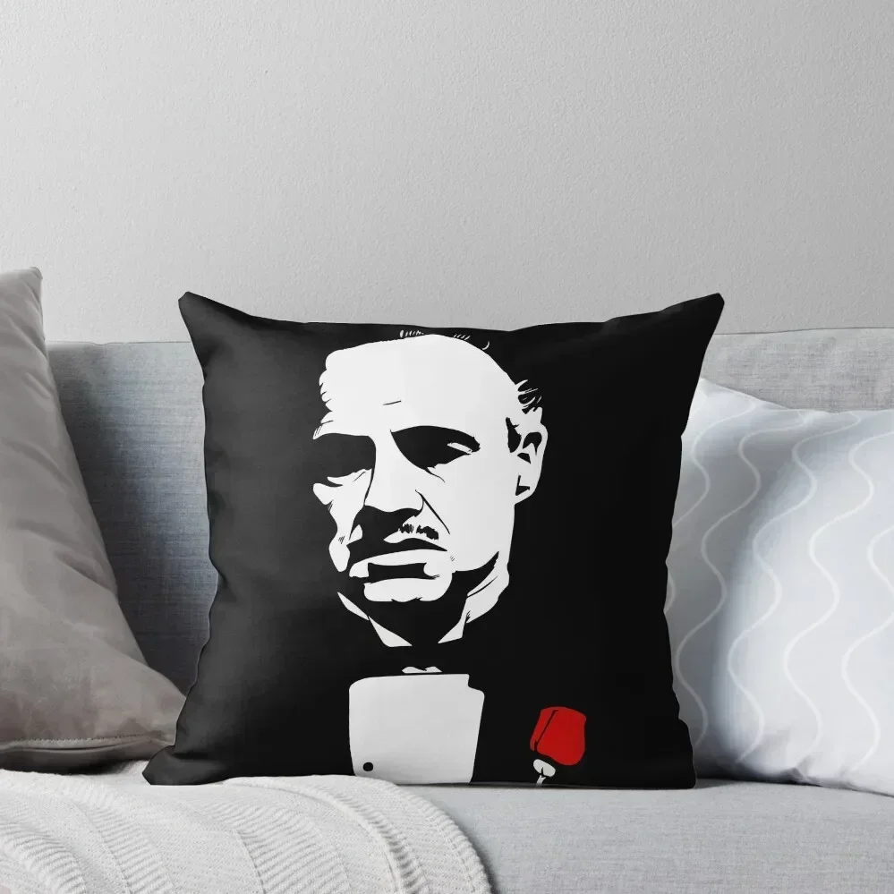 

The Godfather Flower Throw Pillow christmas ornaments 2025 pillows decor home Sofa Cushion Cover Sitting Cushion pillow