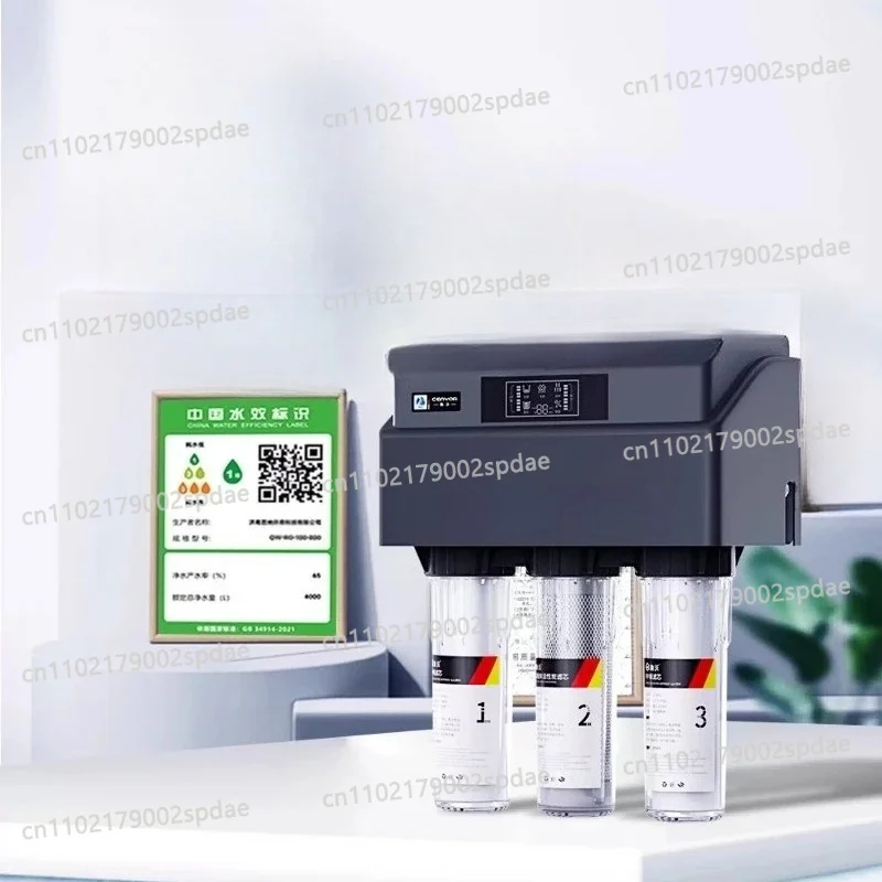 DIY Reverse Osmosis Water Purifier Five Stage Household Kitchen Water Filter Direct Drinking RO Filtration Equipment