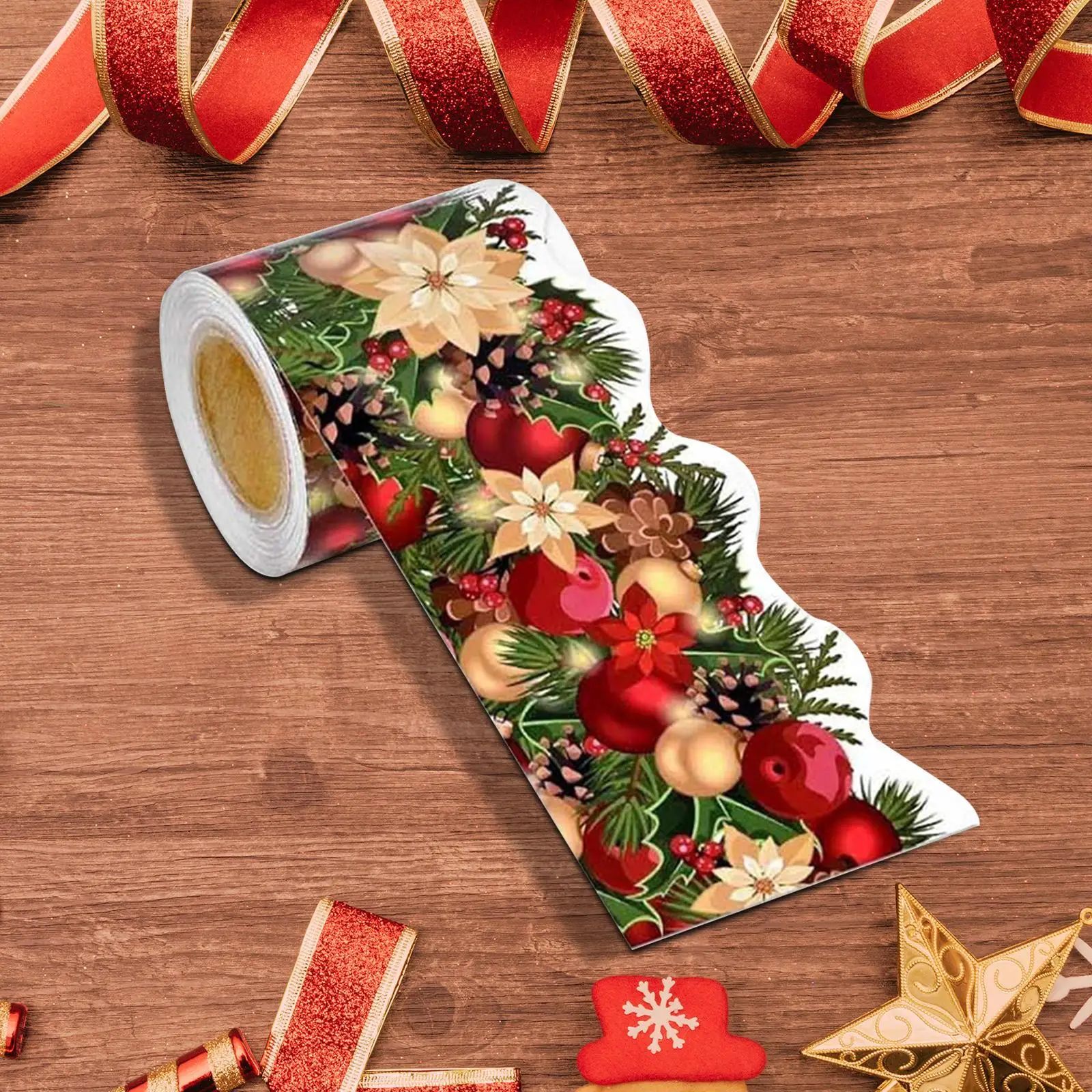 Christmas Bulletin Board Sticker Sticker Label Border Sticker Border Trim