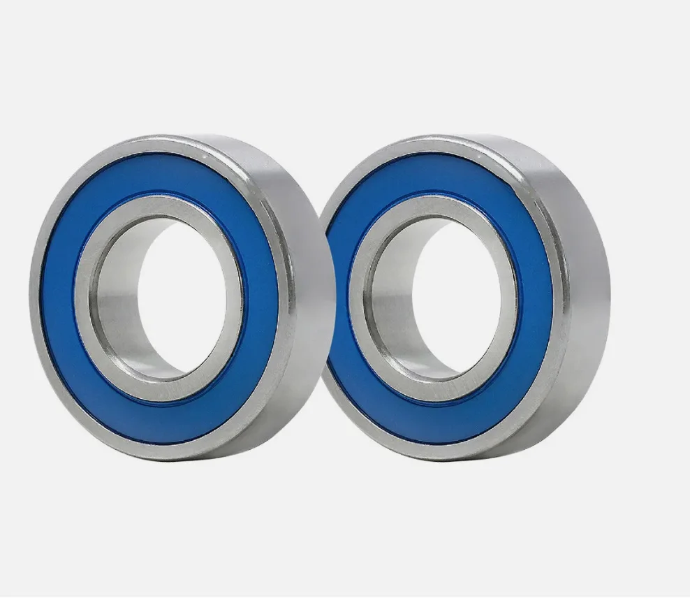 BB 2 pcs 6202-2RS Premium Rubber Seal Ball Bearing C3 EMQ, Ball Bearings 15x35x11, 6202 2RS 6202RS Stainless Steel Ball Bearing