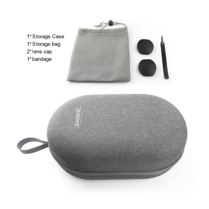 Storage Bag Set For PS VR2 EVA Hard Travel Box Carrying Cover Protective Case Carrying Bag For PS VR2 Accessories