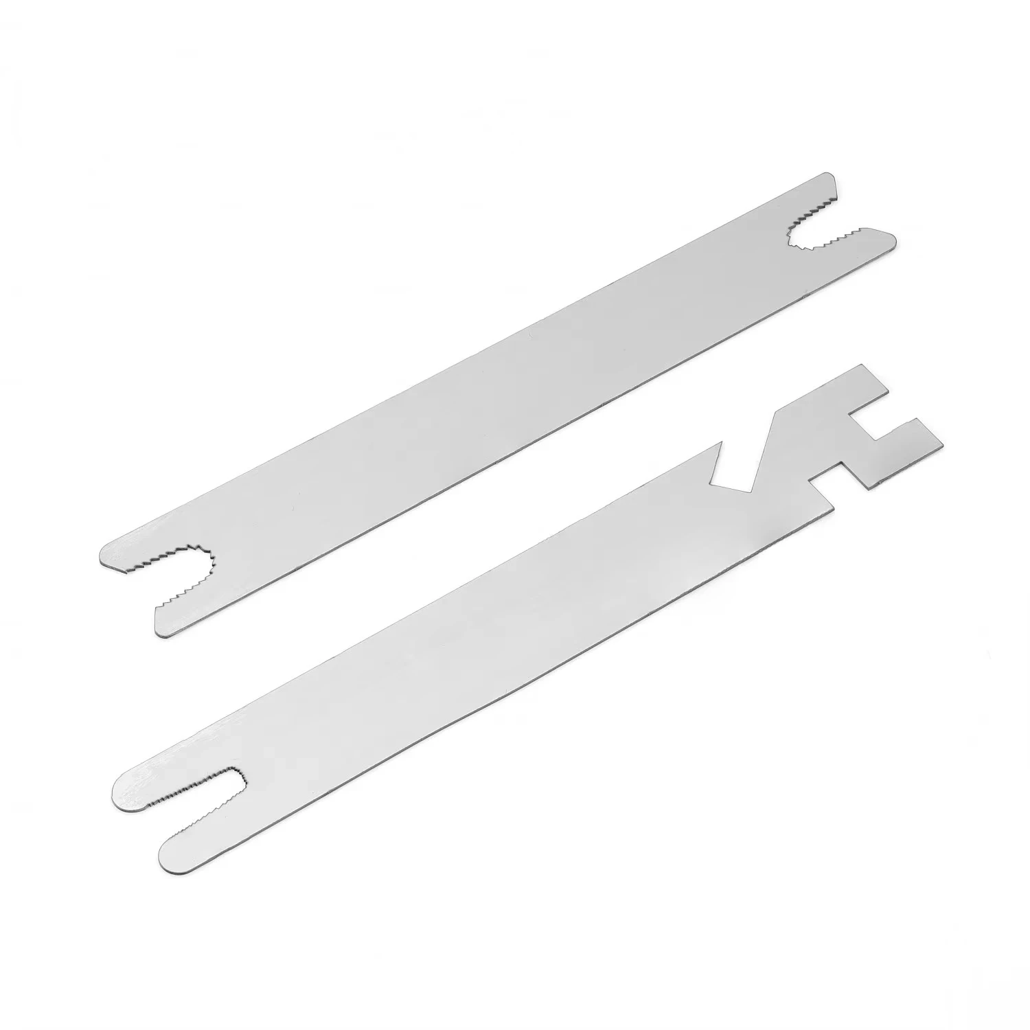 2-Piece Cylinder Removal Tool Set Stainless Steel Door Lock Panel Removal Wrench Repair Tool Locksmith Tool