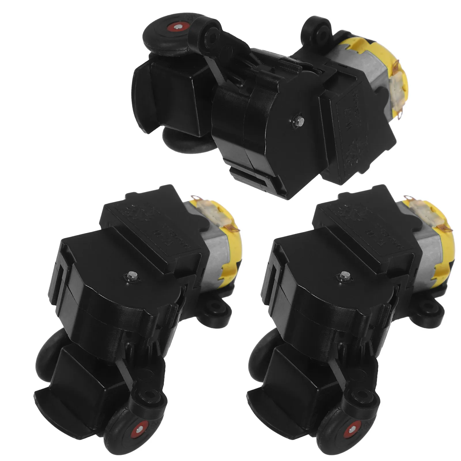 3Pcs Robot Motor with Obstacle Avoidance System for DIY Sweeping Robot Supplies Mini Automatic Avoidance Motor for Engineering