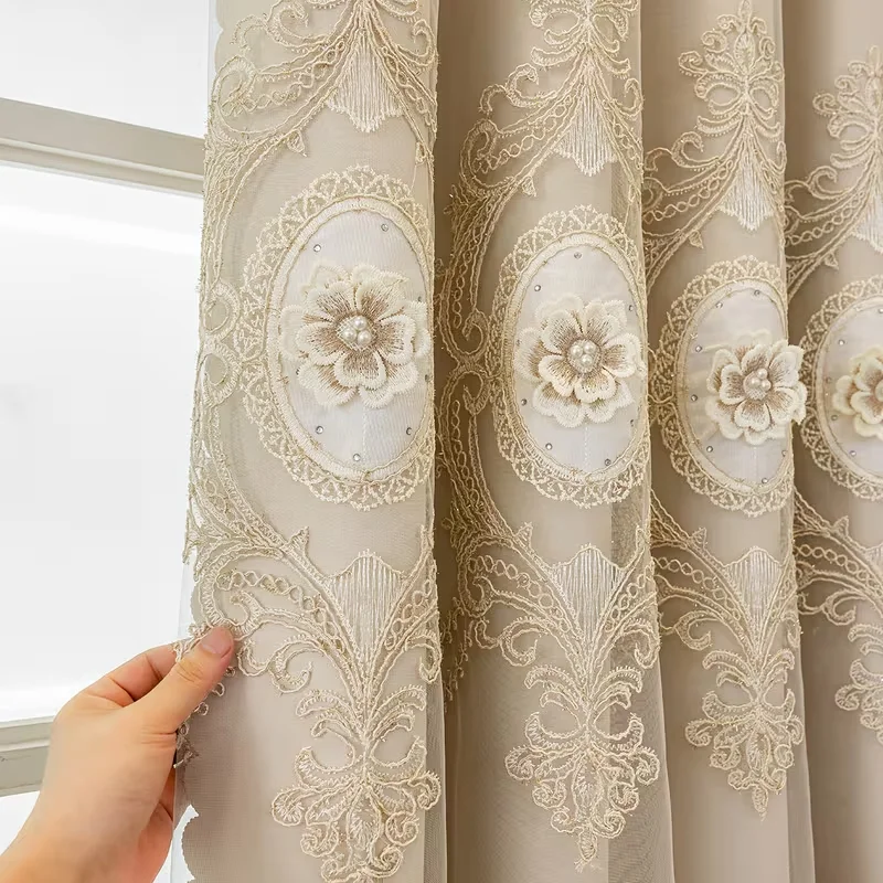 Double Layer Lace Curtain 6