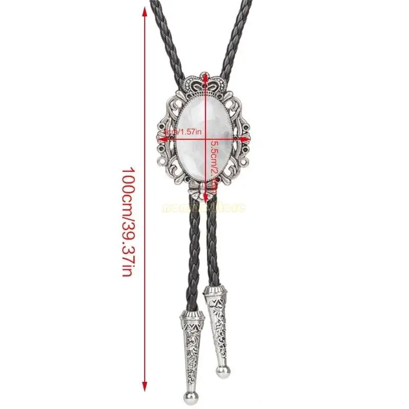 31BF BoloTie Stone BoloTie Western CowboyNecklace CowboyBolo Tie CelticBolo Tie