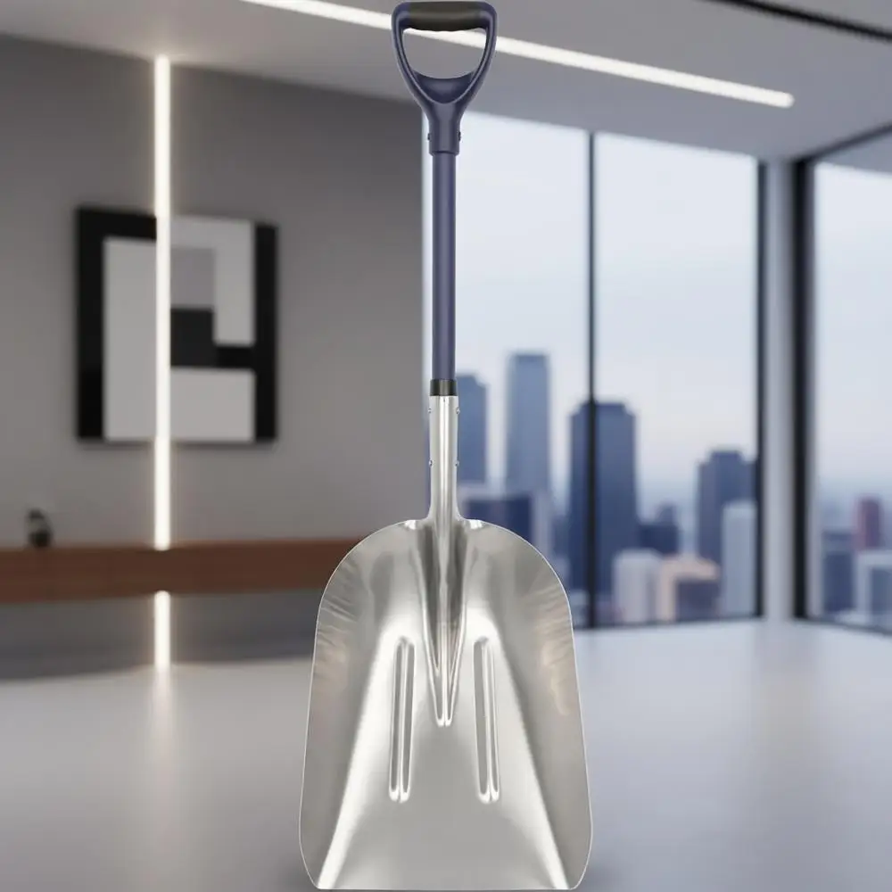 

Снегоуборочная лопата из стекловолокна с D-образной рукояткой и 45-дюймовым лезвием для очистки подъездных путей