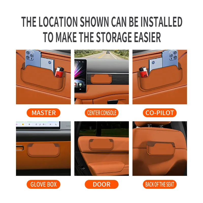 Paste Freedom Auto Organizer Mesh Tasche Auto Lagerung Tasche Organizer Tasche Sitz Rückseite Tür Verstauen Aufräumen Box Für Telefon Schlüssel Karte – Detail 19