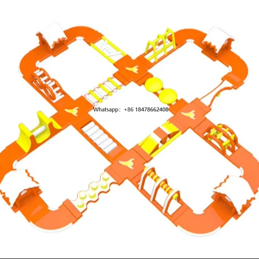 Sprzedam dmuchany park wodny na jezioro do zabawy w wodzie