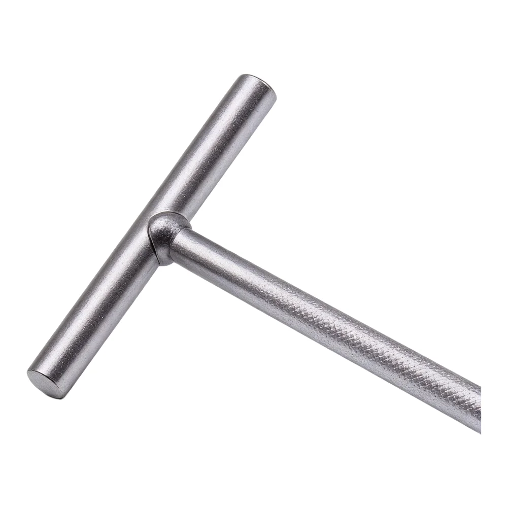 Silver Metric Hexagon Wrench Compact T Handle Wrench Set Electrician Easy Handling Wrench T-shaped Sleeve Design